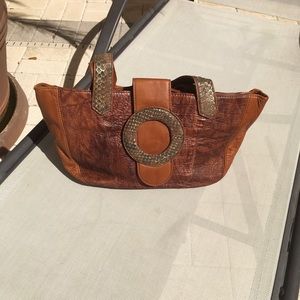 CHI by Falchi Leather Bag, great condition